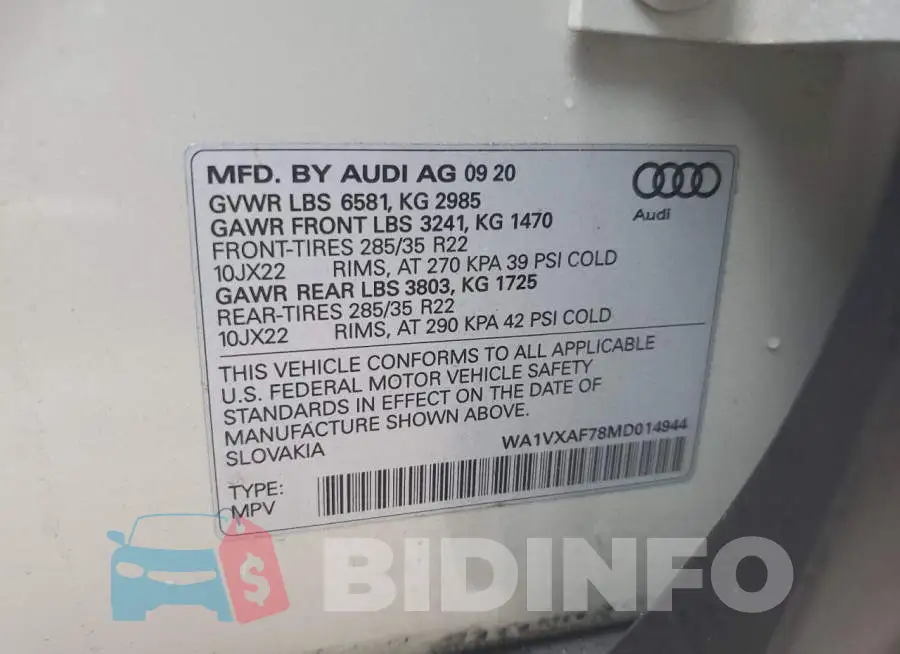 WA1VXAF78MD014944 Photo# 10