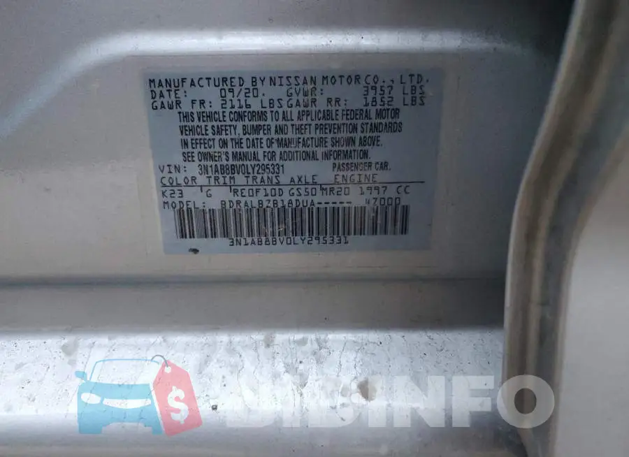 3N1AB8BV0LY295331 Photo# 12