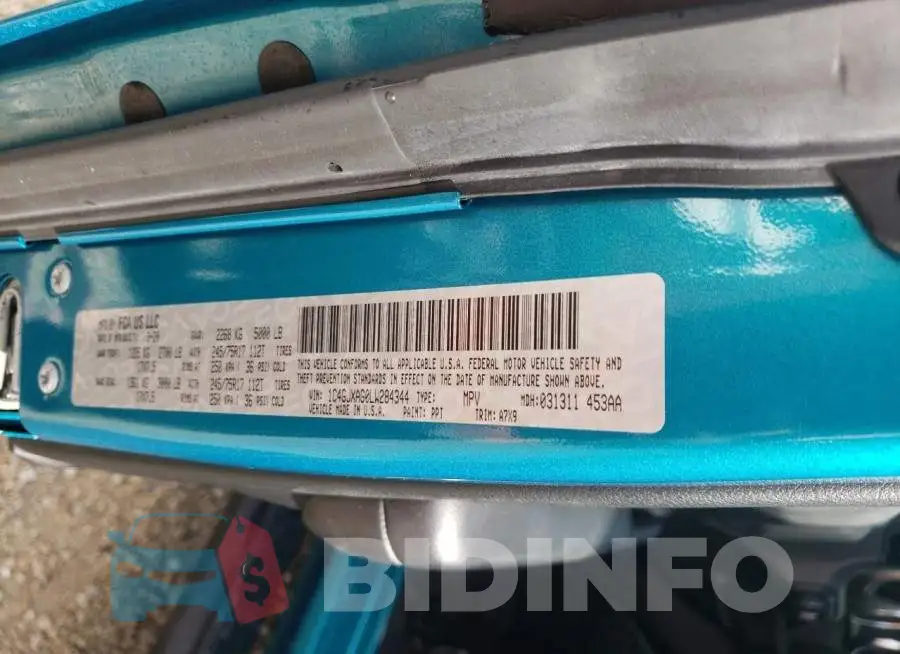 1C4GJXAG0LW284344 Photo# 14