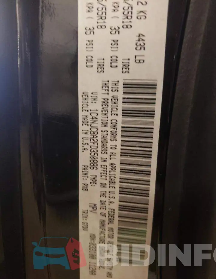 1C4NJCBA2FD350886 Photo# 12
