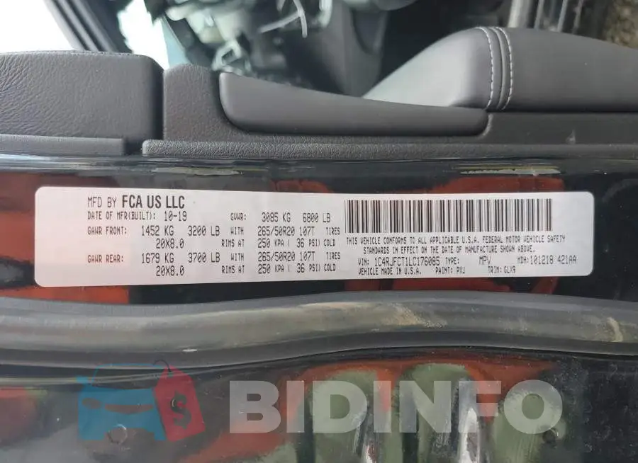 1C4RJFCT1LC176085 Photo# 14