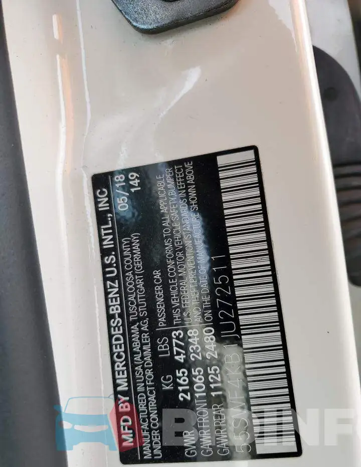 55SWF4KB1JU272511 Photo# 12