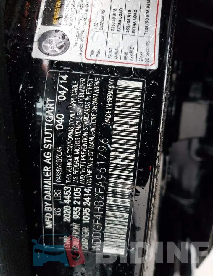 WDDGF4HB2EA961796 Photo# 12
