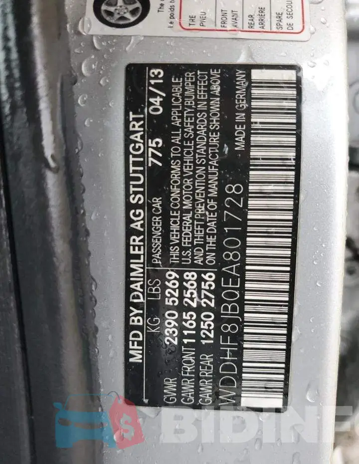 WDDHF8JB0EA801728 Photo# 12
