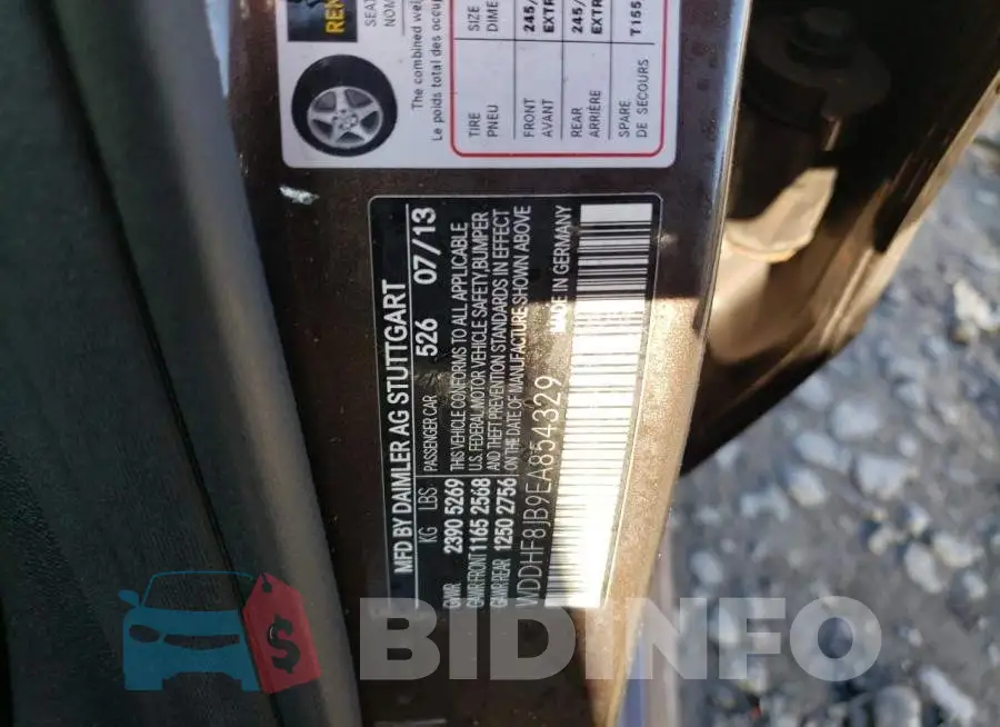 WDDHF8JB9EA854329 Photo# 12