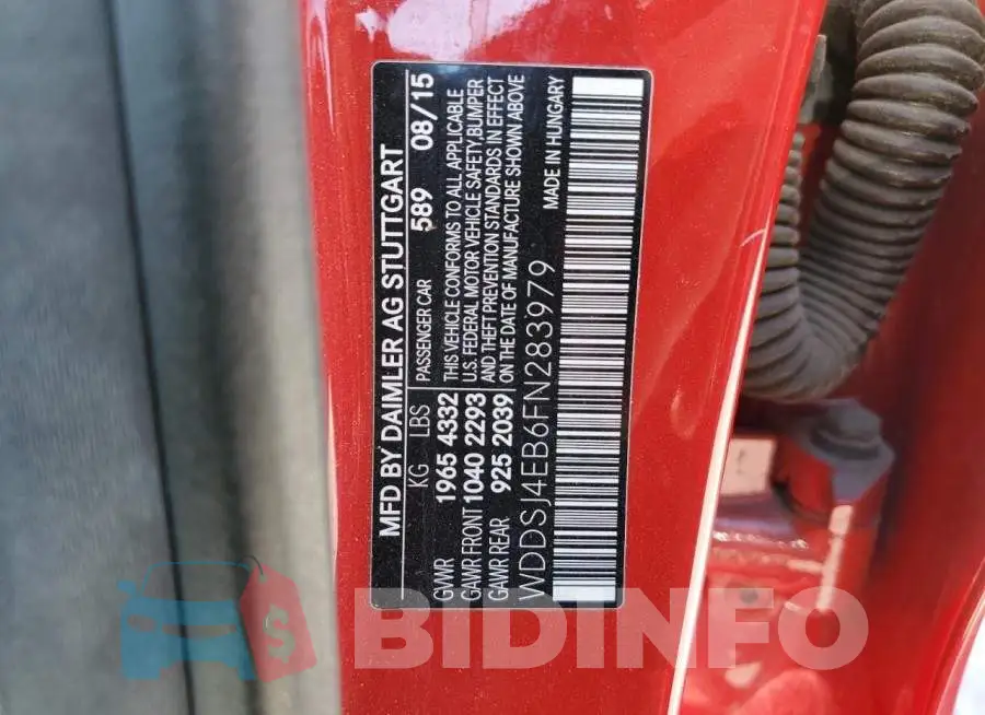 WDDSJ4EB6FN283979 Photo# 10