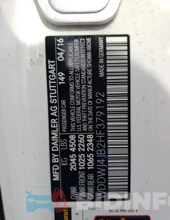 WDDWJ4JB2HF379192 Photo# 12
