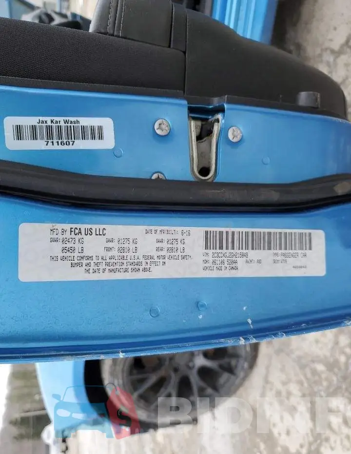 2C3CDXGJ2GH215849 Photo# 12