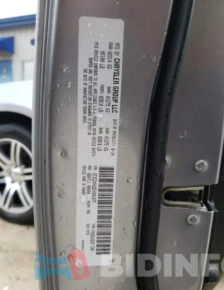 2C3CDXHG2EH341077 Photo# 13