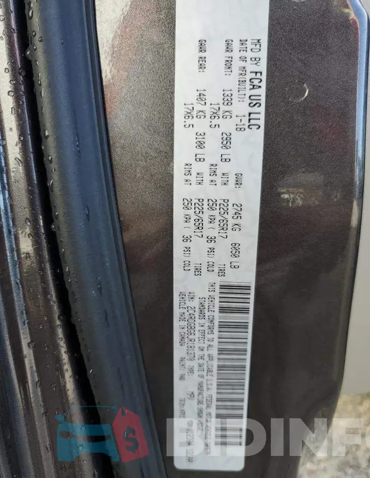 2C4RDGBG6JR181370 Photo# 14