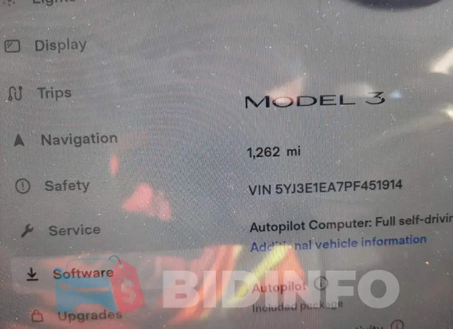 5YJ3E1EA7PF451914 Photo# 9