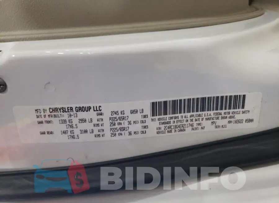 2C4RC1BG4ER211746 Photo# 13