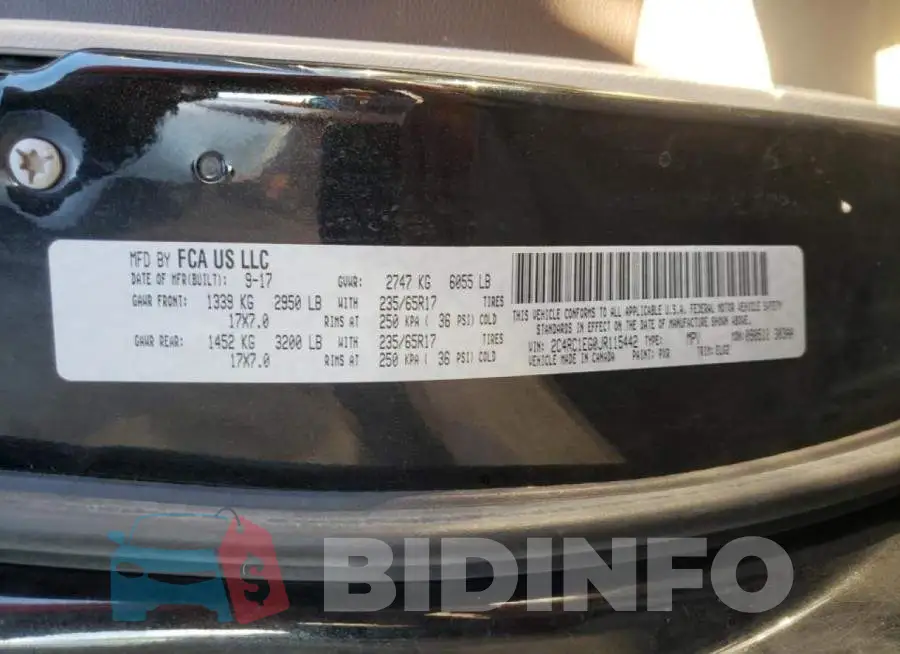 2C4RC1EG0JR115442 Photo# 13