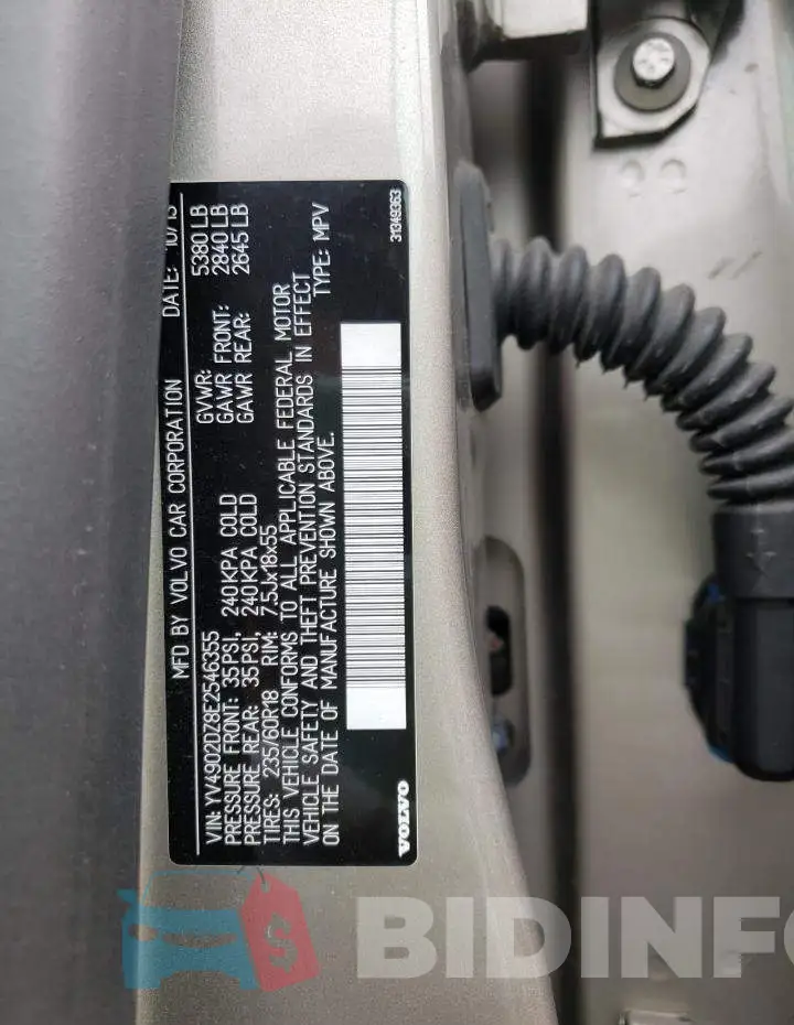 YV4902DZ8E2546355 Photo# 13