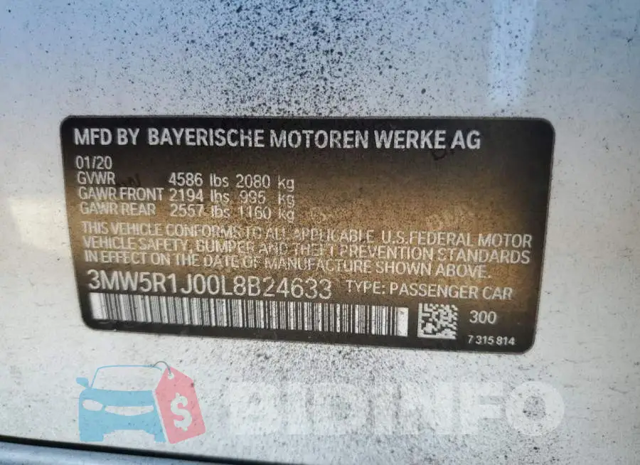 3MW5R1J00L8B24633 Photo# 13