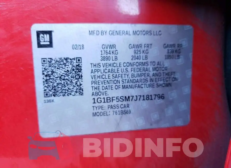 1G1BF5SM7J7181796 Photo# 12