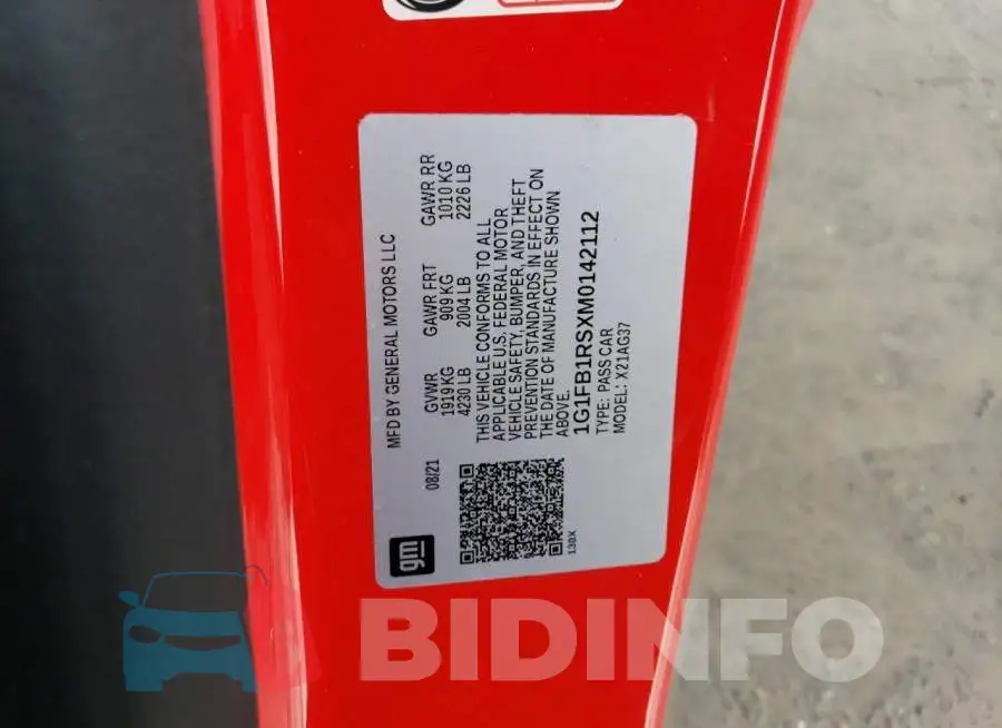 1G1FB1RSXM0142112 Photo# 13