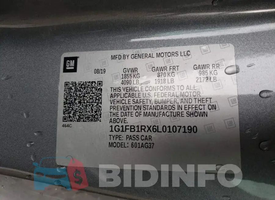 1G1FB1RX6L0107190 Photo# 12