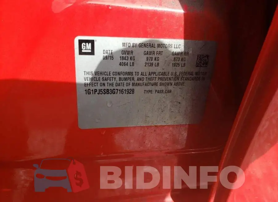 1G1PJ5SB3G7161928 Photo# 12