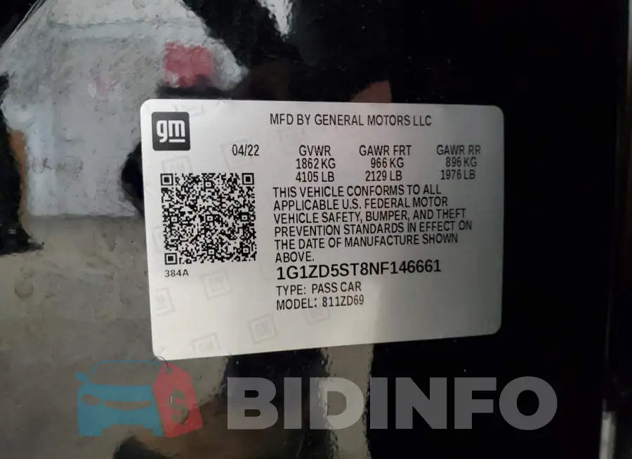 1G1ZD5ST8NF146661 Photo# 12