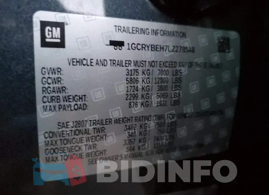 1GCRYBEH7LZ278548 Photo# 12