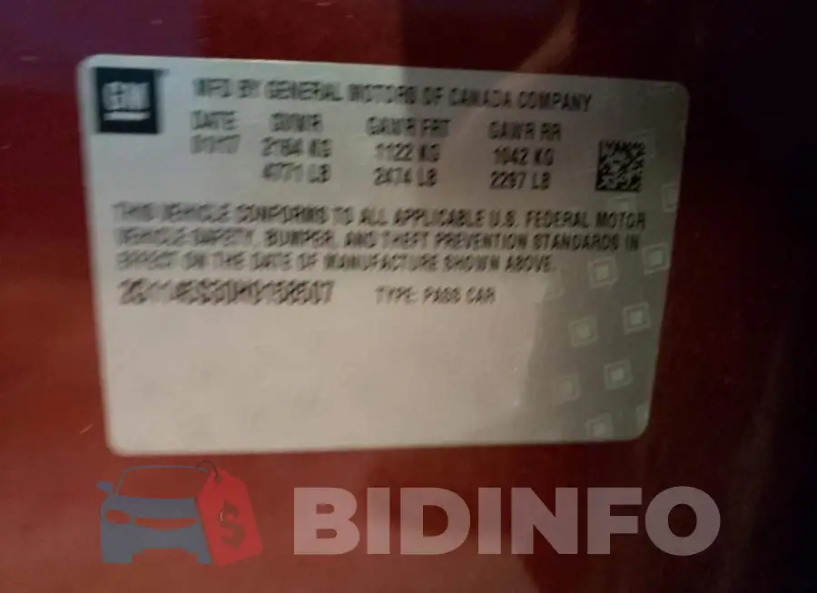 2G1145S30H9158507 Photo# 12