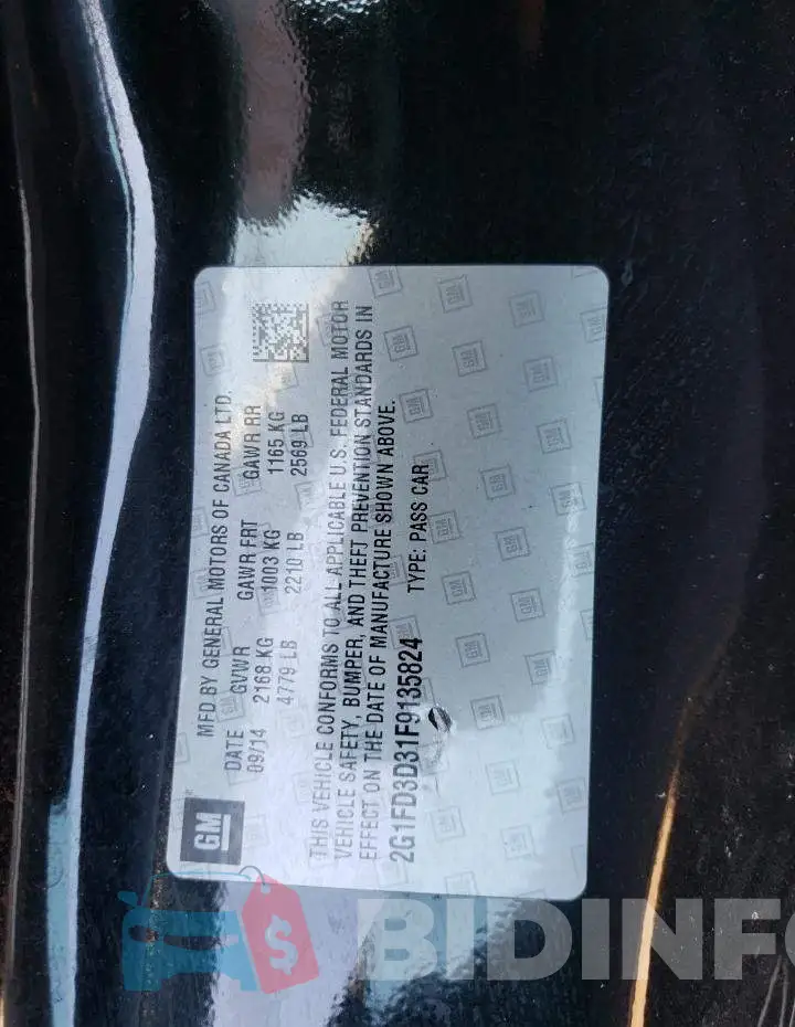 2G1FD3D31F9135824 Photo# 12