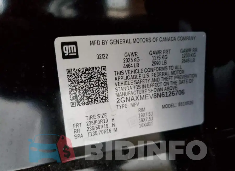 2GNAXMEV8N6126706 Photo# 12