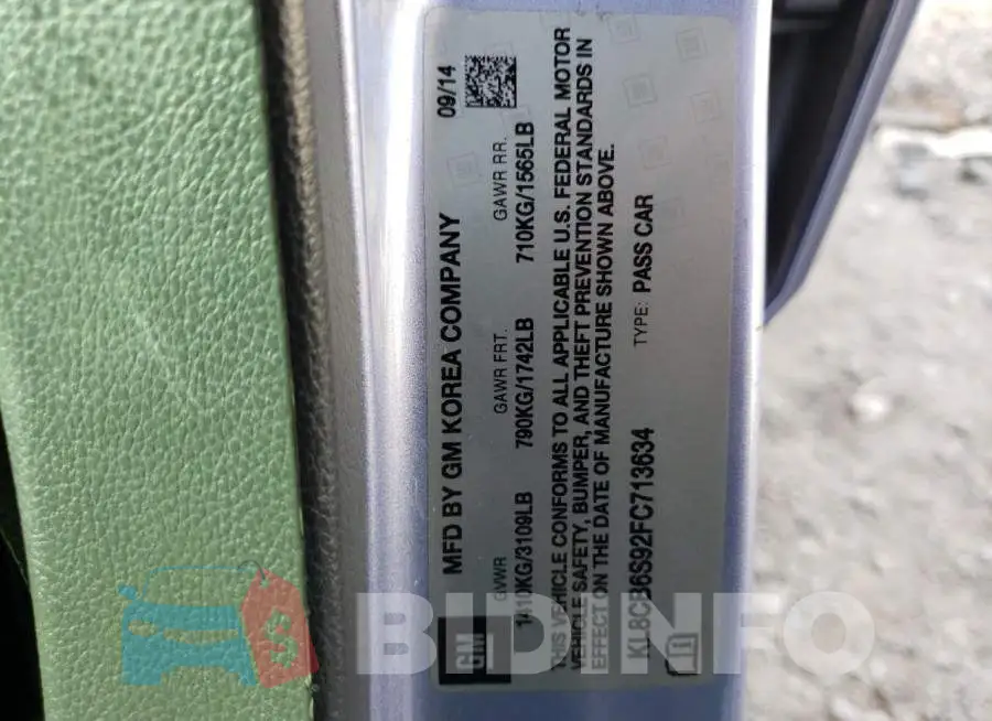 KL8CB6S92FC713634 Photo# 12