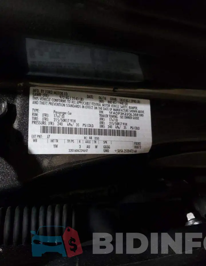 1FADP3K22GL358180 Photo# 12