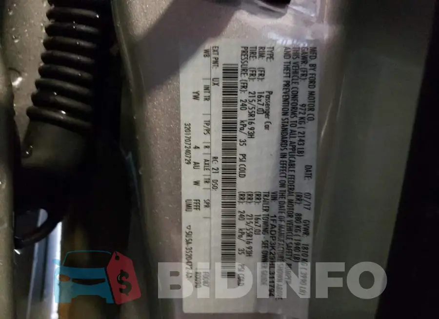 1FADP3K29HL311794 Photo# 12