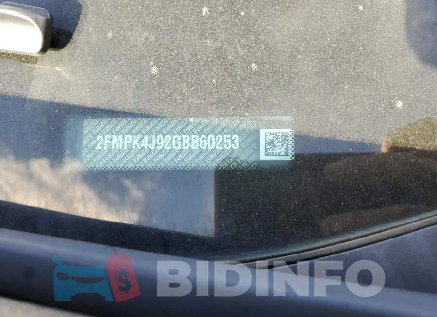 2FMPK4J92GBB60253 Photo# 10
