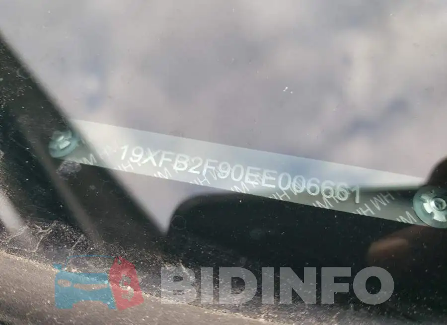 19XFB2F90EE006661 Photo# 12