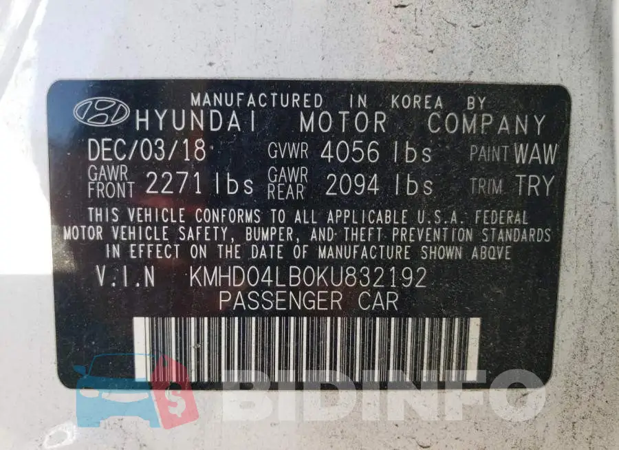 KMHD04LB0KU832192 Photo# 10