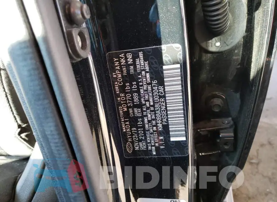 KMHRB8A38LU030476 Photo# 13