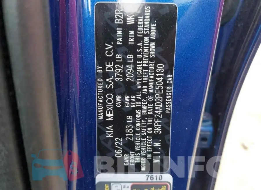 3KPF24AD2PE504130 Photo# 13