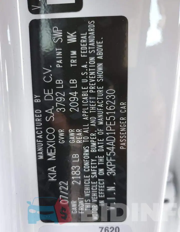 3KPF54AD1PE516230 Photo# 10