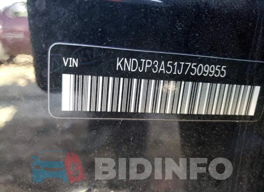 KNDJP3A51J7509955 Photo# 12