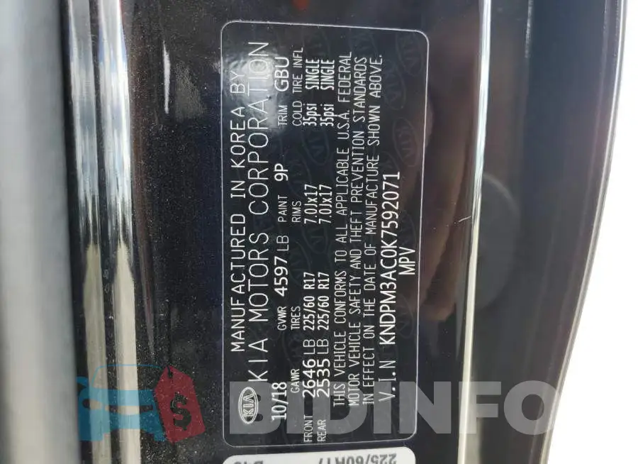 KNDPM3AC0K7592071 Photo# 10