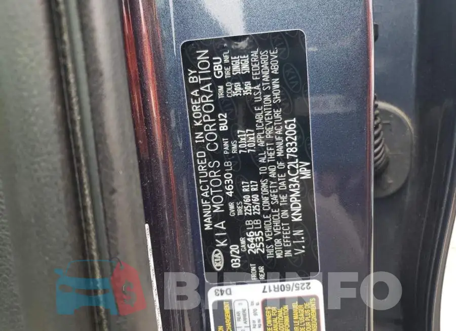 KNDPM3AC2L7832061 Photo# 13