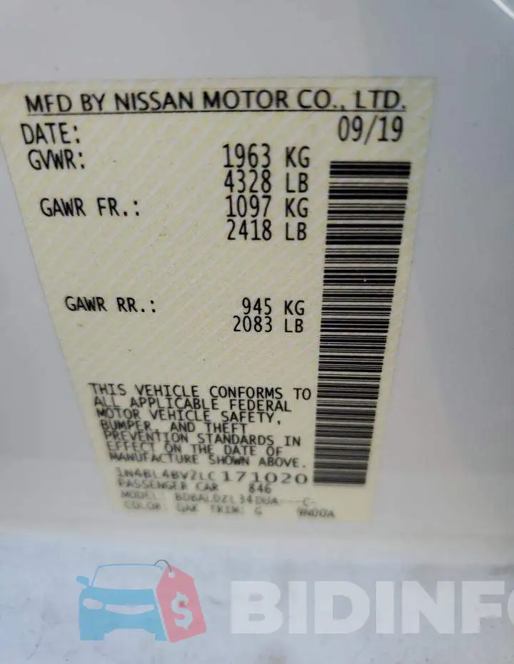 1N4BL4BV2LC171020 Photo# 12