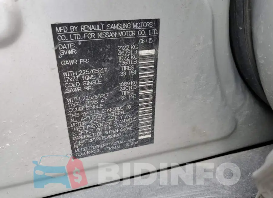 KNMAT2MV3FP582480 Photo# 12