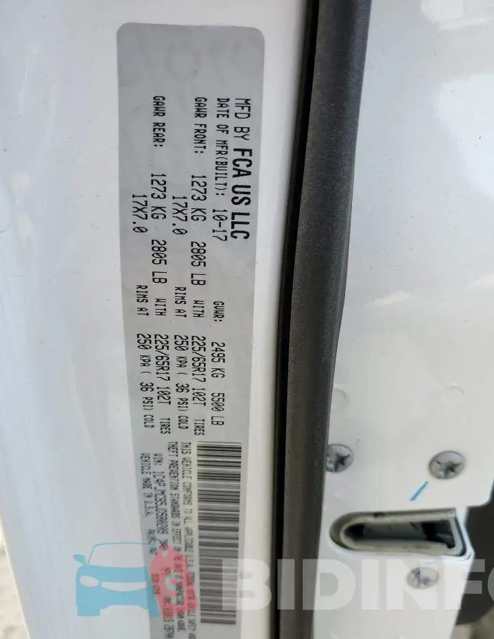 1C4PJMCB5JD580209 Photo# 13