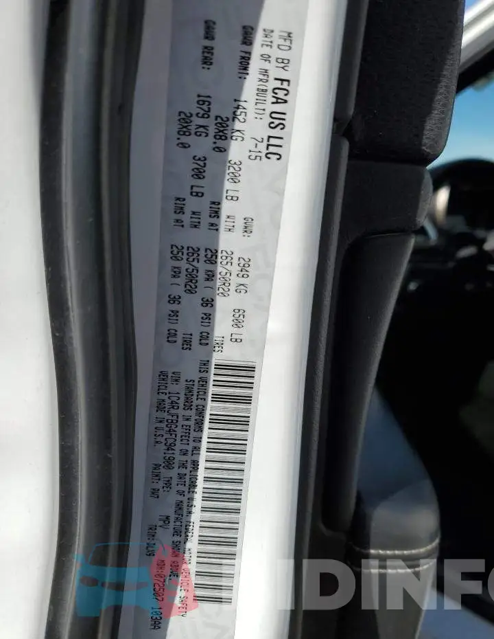 1C4RJFBG4FC941900 Photo# 13