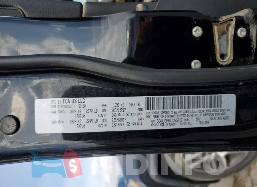 3C4NJCBB4LT205718 Photo# 13