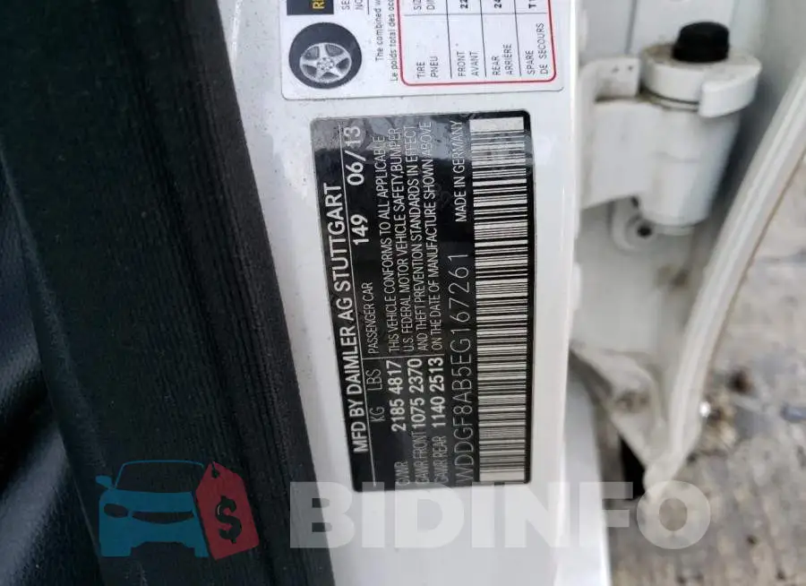 WDDGF8AB5EG167261 Photo# 13