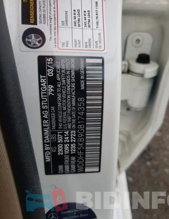 WDDHF5KB9GB174358 Photo# 12