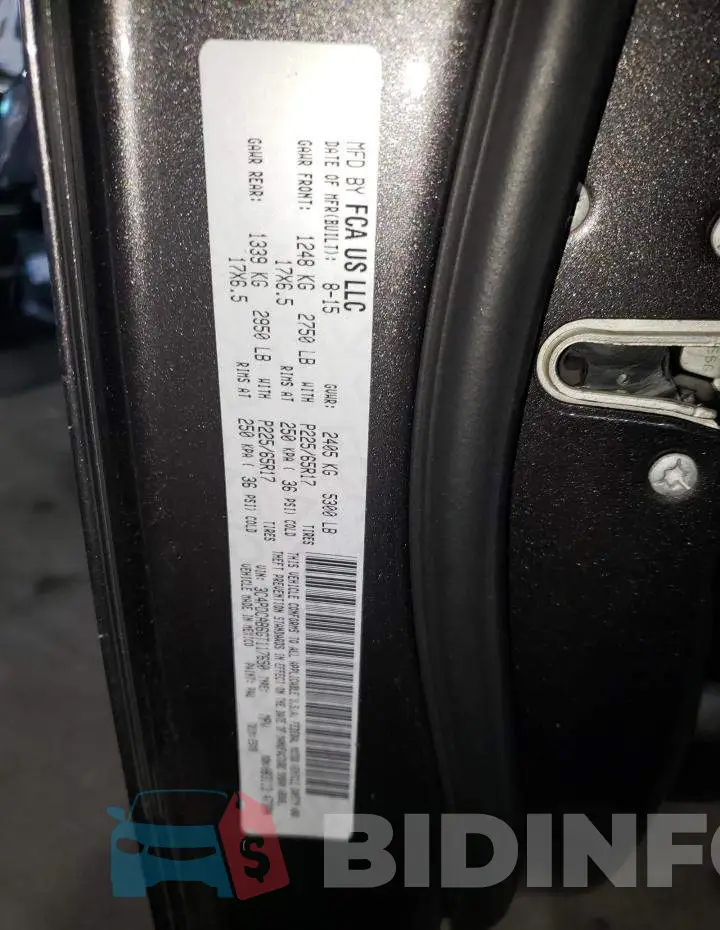 3C4PDCAB6GT117650 Photo# 14
