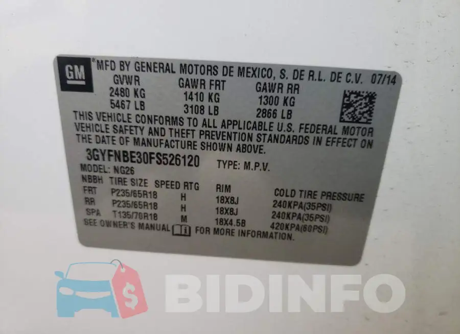 3GYFNBE30FS526120 Photo# 13