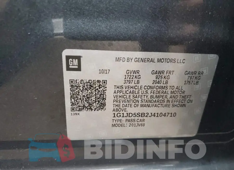 1G1JD5SB2J4104710 Photo# 12